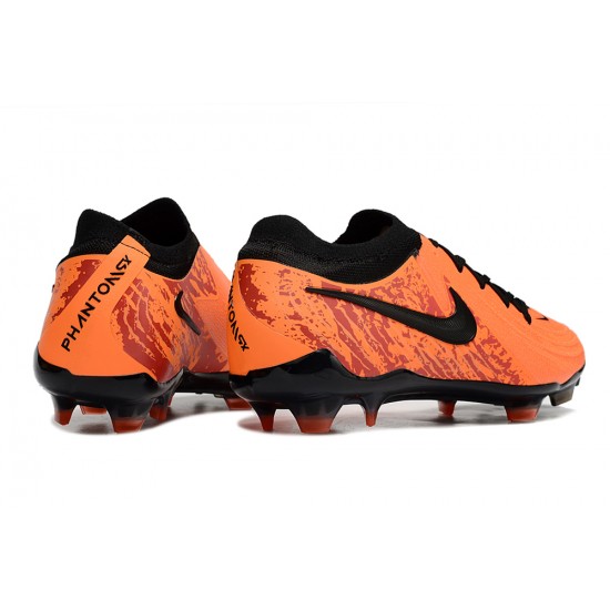 Kopačky Nike Phantom Luna Elite FG Oranžovýý Černá Pánské 