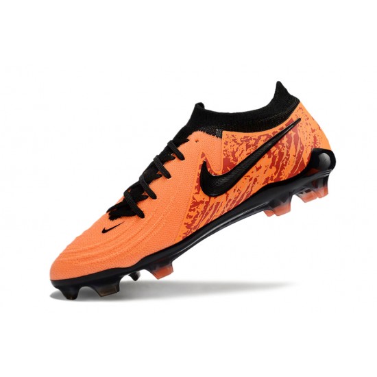 Kopačky Nike Phantom Luna Elite FG Oranžovýý Černá Pánské 