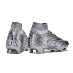 Kopacky Nike Air Zoom Mercurial Superfly IX Elite FG High Zlato Zlato Pánské Dámské