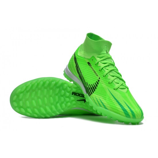 Kopacky Nike Air Zoom Mercurial Superfly IX Elite TF High Zelená Černá Pánské Dámské