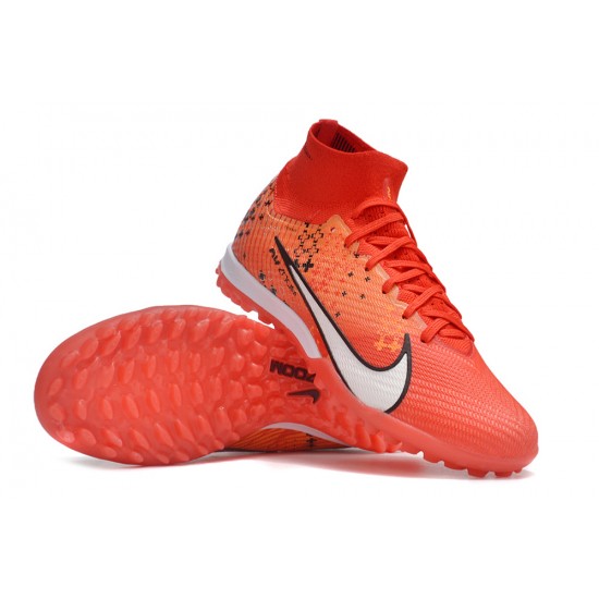 Kopacky Nike Air Zoom Mercurial Superfly IX Elite TF High Oranžovýý Červené Pánské Dámské