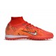 Kopacky Nike Air Zoom Mercurial Superfly IX Elite TF High Oranžovýý Červené Pánské Dámské