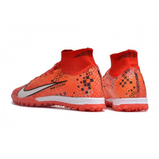 Kopacky Nike Air Zoom Mercurial Superfly IX Elite TF High Oranžovýý Červené Pánské Dámské