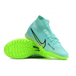 Kopacky Nike Air Zoom Mercurial Superfly IX Elite TF High Turqoise Zelená Pánské Dámské