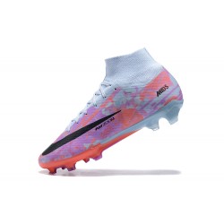 Kopacky Nike Air Zoom Mercurial Superfly Ix Elite Fg Modrý Nachový Pánské High Football Cleats