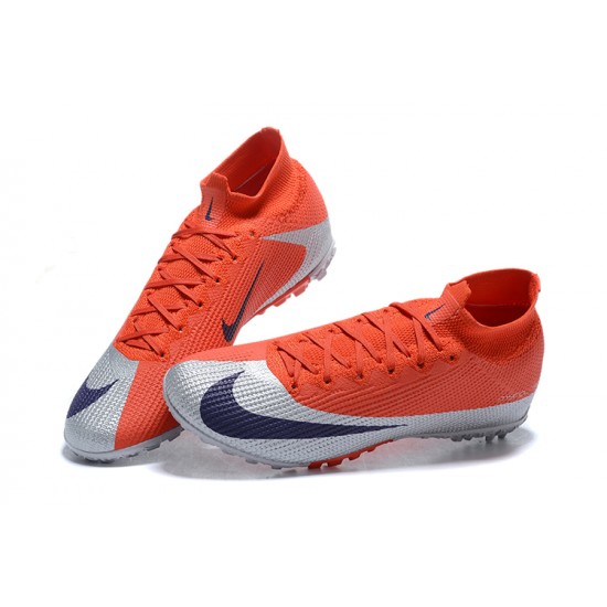 Kopacky Nike Mercurial Superfly 7 Elite TF Oranžovýý Černá Šedá High Pánské 