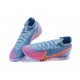 Kopacky Nike Mercurial Superfly VII 7 Elite TF Modrý Žlutý Růžový High Pánské 