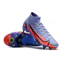 Kopacky Nike Mercurial Vapor XIV Elite SG PRO Anti Clog High Deep Modrý Pánské 