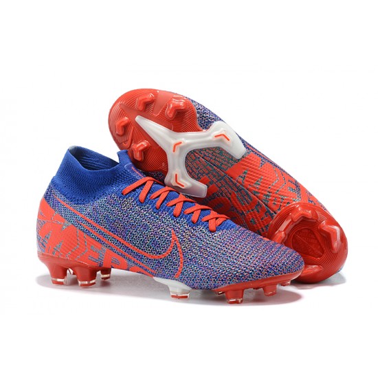 Kopacky Nike Superfly 7 Elite SE FG Oranžovýý LightModrý High Pánské 