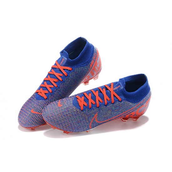 Kopacky Nike Superfly 7 Elite SE FG Oranžovýý LightModrý High Pánské 