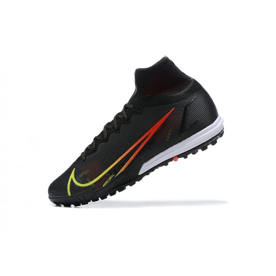 Kopacky Nike Superfly 8 Academy TF Černá Bílý Červené High Pánské 