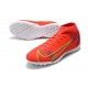 Kopacky Nike Superfly 8 Academy TF High Červené Bílý Pánské 