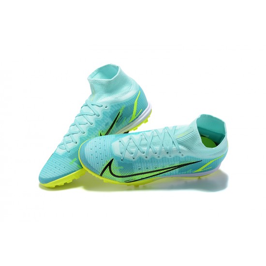 Kopacky Nike Superfly 8 Academy TF LightModrý LightZelená Černá High Pánské 