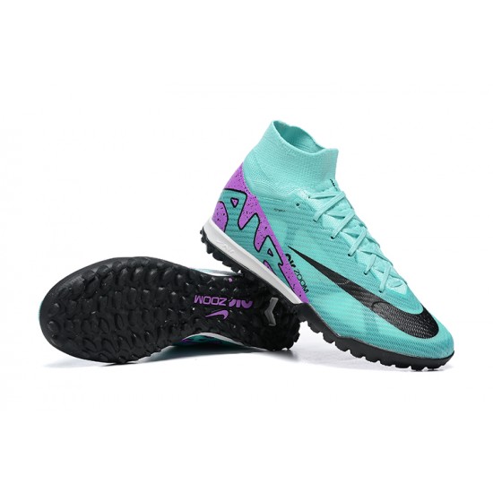 Kopacky Nike Superfly 8 Academy TF LightZelená Černá Pánské High 