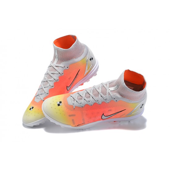 Kopacky Nike Superfly 8 Academy TF Oranžovýý Žlutý Černá Zlato High Pánské 