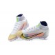 Kopacky Nike Superfly 8 Academy TF Růžový Bílý Žlutý High Pánské 