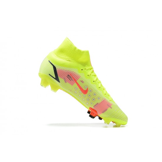 Kopacky Nike Superfly 8 Elite FG LightŽlutý Černá Oranžovýý High Pánské 