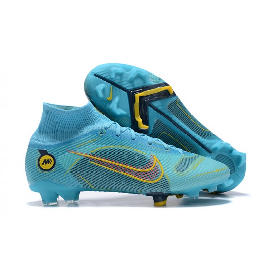 Kopacky Nike Superfly 8 Elite FG Žlutý Červené Oranžovýý High Pánské 