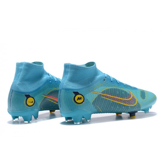 Kopacky Nike Superfly 8 Elite FG Žlutý Červené Oranžovýý High Pánské 