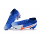 Kopacky Nike Superfly VII 7 Elite SE FG LightModrý Oranžovýý Bílý High Pánské 