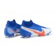 Kopacky Nike Superfly VII 7 Elite SE FG LightModrý Oranžovýý Bílý High Pánské 