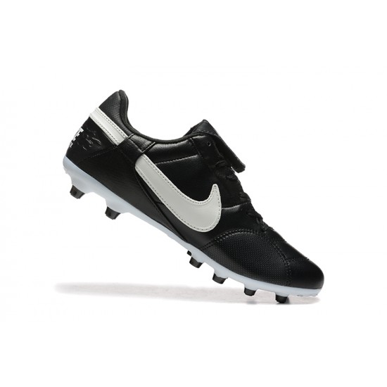 Kopačky Nike The Premier III FG Černá a Bílý Pánské 