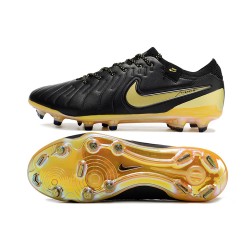 Kopačky Nike Tiempo Legend 10 Elite FG Černá Žlutý Pánské 