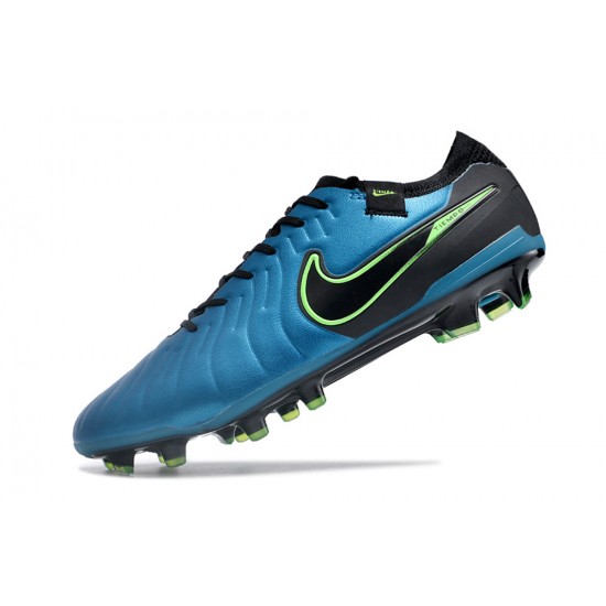 Kopačky Nike Tiempo Legend 10 Elite FG Modrý Černá Pánské 