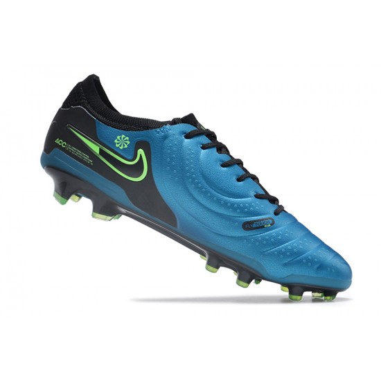 Kopačky Nike Tiempo Legend 10 Elite FG Modrý Černá Pánské 