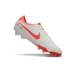 Kopačky Nike Tiempo Legend 10 Elite FG Bílý Růžový Pánské 