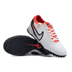 Kopacky Nike Tiempo Legend 10 Elite TF Low Bílý Červené Černá Pánské 