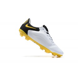 Kopacky Nike Tiempo Legend 9 Elite FG Zlato Černá Bílý Žlutý Low Pánské 