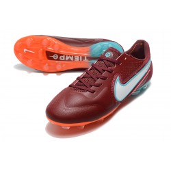 Kopacky Nike Tiempo Legend 9 Elite FG Low Červené Modrý Pánské 