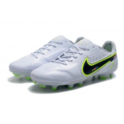 Kopacky Nike Tiempo Legend 9 Elite FG Low Bílý Zelená Pánské 