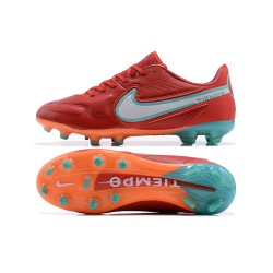 Kopacky Nike Tiempo Legend 9 Elite FG Červené Oranžovýý Bílý Zelená Low Pánské 