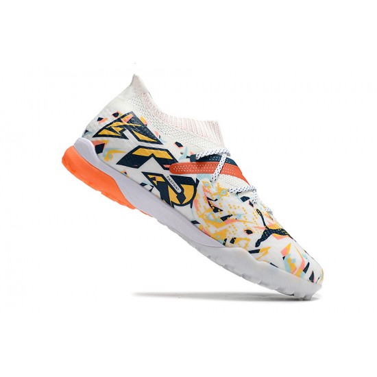 Kopačky Puma Future 7 Ultimate TF Bílý Oranžovýý  