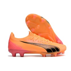 Kopačky Puma Ultra Ultimate FG Oranžovýý Černá Pánské  