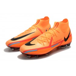 Kopacky Nike Phantom GT Elite Dynamic Fit FG High Oranžovýý Červené Pánské 