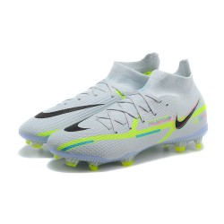 Kopacky Nike Phantom GT2 Dynamic Fit Elite FG Béžový Žlutý Černá Červené High Pánské 