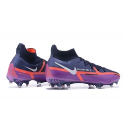 Kopacky Nike Phantom GT2 Dynamic Fit Elite FG Nachový Oranžovýý Černá Bílý High Pánské 