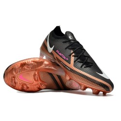 Kopacky Nike Phantom GT Elite FG Low Černá Hnědý Pánské 