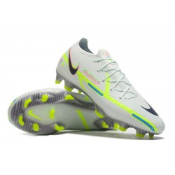 Kopacky Nike Phantom GT Elite FG Low Bílý Zelená Pánské 