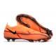 Kopacky Nike Phantom GT2 Elite FG Oranžovýý Černá Červené Low Pánské 