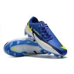 Kopacky Nike Phantom GT2 FG Low Dark Modrý Bílý Pánské 