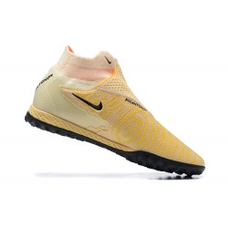 Kopacky Nike Phantom GX Elite DF Link TF Apricot Černá Oranžovýý High  Pánské