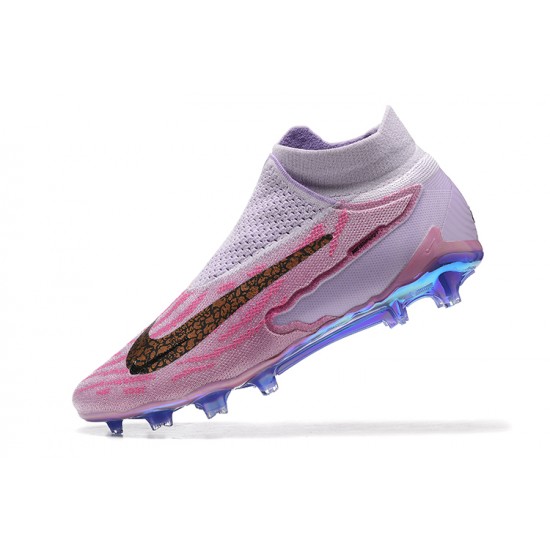 Kopacky Nike Phantom GX Elite FG Černá LightNachový Růžový Zelená High  Pánské