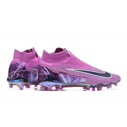 Kopacky Nike Phantom GX Elite FG Černá Bílý Nachový High  Pánské