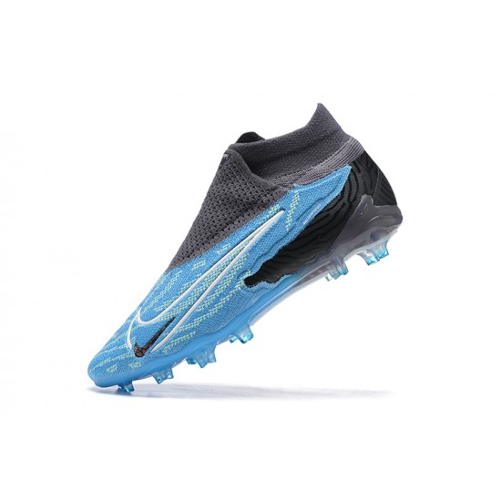 Kopacky Nike Phantom GX Elite FG Modrý Černá High  Pánské