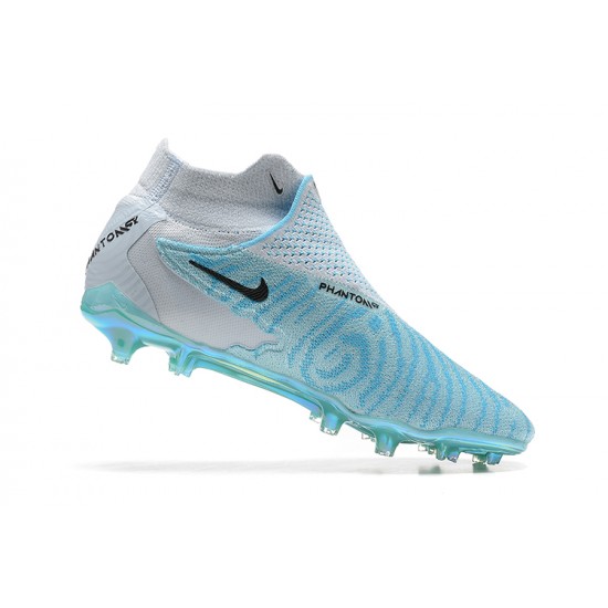 Kopacky Nike Phantom GX Elite FG Šedá LightModrý LightZelená High  Pánské