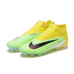 Kopacky Nike Phantom GX Elite FG Zelená Žlutý Pánské Dámské